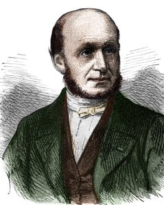 Porträt von Guillaume Benjamin Duchenne de Boulogne (1806 - 1875), französischer Arzt - in „Album de la Science; illustrious scholars; Grandes discoveries“ 1896
