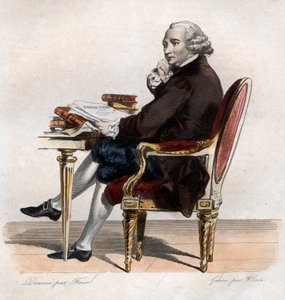 Porträt von Guillaume Chrétien de Lamoignon de Malesherbes (1721-1794), französischer Staatsmann und Minister von French School