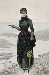 Porträt von Gyp (Sibylle Gabrielle Marie Antoinette Riquetti de Mirabeau, Gräfin von Martel de Janville) (1849-1932), französische Schriftstellerin