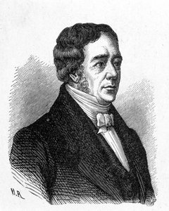 Porträt von Hans Christian Ørsted (Oersted oder Orsted)