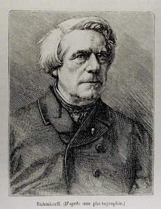 Porträt von Heinrich Daniel Ruhmkorff (1803-77)