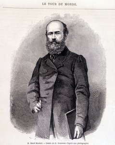 Porträt von Henri Mouhot - in „Tour du Monde“, 2. Halbjahr 1863