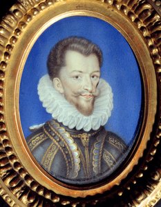 Porträt von Heinrich I. von Lothringen, Herzog von Guise genannt der Narbe (1550-1588) von French School