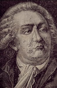 Porträt von Honore Gabriel Riqueti, Graf von Mirabeau (1749-91)