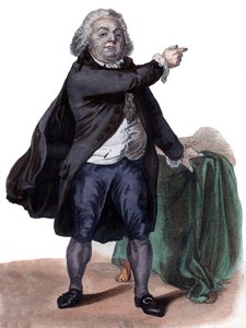Porträt von Honoré Gabriel Riqueti, Graf von Mirabeau (1749-1791), französischer Politiker und Revolutionär