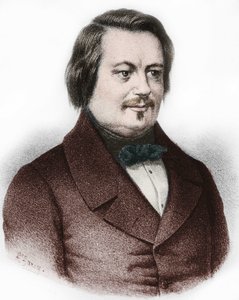 Porträt von Honoré de Balzac (1799-1850), französischer Romanautor