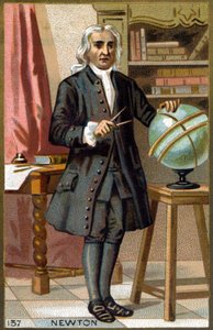 Porträt von Isaac Newton (1642-1727)