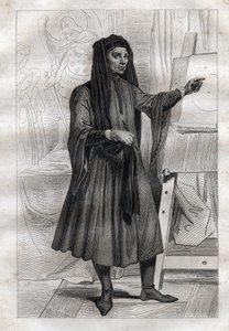 Porträt des italienischen Malers Giotto di Bondone (Ambrogiotto di Bondone)