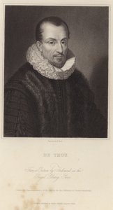 Porträt von Jacques Auguste de Thou