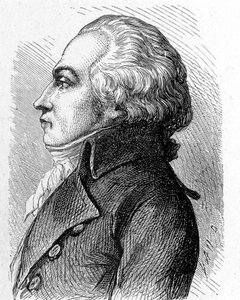 Porträt von Jacques Constantin Perier (1742 - 1818) - im „Album der Wissenschaft; berühmte Gelehrte; Große Entdeckungen“ 1896