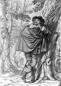Porträt von James Howel, von Abraham Bosse und Claude Mellan, 1641