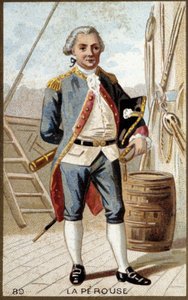 Porträt von Jean-Francois Galaup, Graf von La Pérouse (Jean Francois Laperouse von French School
