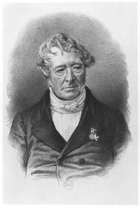 Porträt von Jean-Jacques Champollion (1778-1867) genannt Champollion-Figeac, gedruckt von Lemercier & Co von French School