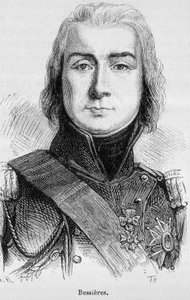 Porträt von Jean Baptiste Bessières, Herzog von Istrien, Marschall von Frankreich (1768 - 1813), getötet am Vorabend der Schlacht von Lützen - in „The History of France“ von Henri Martin