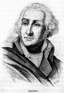 Porträt von Jean Baptiste Jourdan (1762-1833), Marschall des Empire, Sieger der Schlacht von Fleurus (26. Juni 1794) - in „L