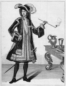 Porträt von Jean Bart (1651-1702), französischer Freibeuter. Gravur in „La Marine et les colonies: commerce“