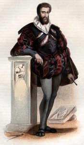 Porträt von Jean Goujon (1510-ca.1566), französischer Bildhauer und Architekt