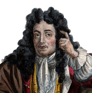 Porträt von Jean de La Bruyère (Labruyère) (1645-1696), französischer Essayist und Moralist