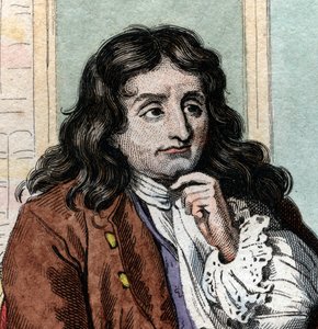 Porträt von Jean de La Fontaine