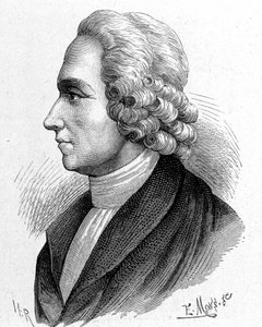 Porträt von Joseph Priestley (1733 - 1804), britischer Chemiker und Theologe - in Album der Wissenschaft; berühmte Gelehrte; Große Entdeckungen 1896 von French School