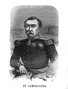 Porträt von Joseph Vantini, genannt Youssouf (1808-1866), französischer General. Gravur in „Les Illustrations De L