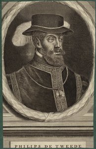 Porträt von König Philipp II. von Spanien von French School