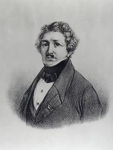 Porträt von Louis-Jacques Daguerre (1787-1851)