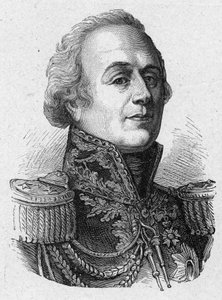 Porträt von Louis-Marie de Narbonne Lara, französischer Graf und General (1755-1813)