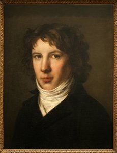 Porträt von Louis Antoine de Saint-Just, 1793 von French School