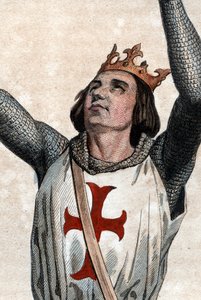 Porträt von Ludwig IX. von Frankreich (Saint Louis) (1214-1270), König von Frankreich