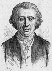 Porträt von Louis Jean Marie Daubenton, französischer Naturforscher (1716-1800). Gravur von 1889. Private Sammlung