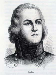 Porträt von Louis Lazare Hoche (1768-1797), französischer General - in „L