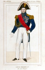Porträt von Louis Philippe I., König der Franzosen von French School