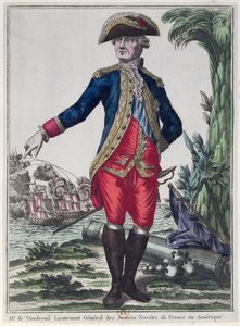 Porträt von Louis Philippe de Rigaud (1723-1802) Graf von Vaudreuil, ca. 1780