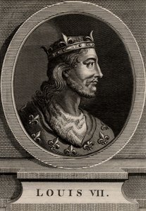 Porträt von Ludwig VII
