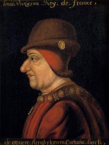 Porträt von Ludwig XI. (1423-1483), König von Frankreich