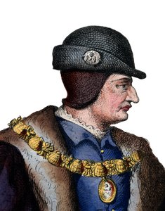 Porträt von Ludwig XI. von Frankreich (1423-1483), König von Frankreich