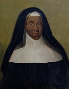 Porträt von Louise-Marie-Therese, Die Schwarze Nonne von Moret