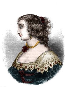Porträt von Mademoiselle de Hautefort (Marie de Hautefort) von French School