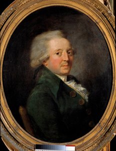 Porträt von Marie Jean Antoine Nicolas de Caritat, Marquis de Condorcet (1743-1793), französischer Philosoph