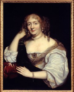 Porträt von Marie de Rabutin-Chantal, Marquise de Sevigne