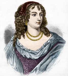 Porträt von Marion Delorme (Marie de Lon, Demoiselle de Lorme) von French School