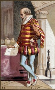 Porträt von Maximilien de Béthune, Baron de Rosny, Herzog von Sully (1560-1641), französischer Politiker. von French School