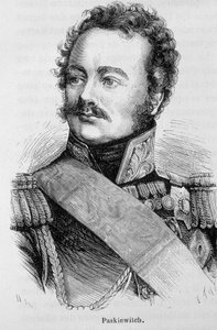 Porträt von Paskiewitch (oder Paskeevich), russischer Marschall (1782 - 1856) - in „L