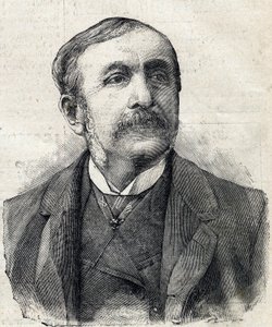 Porträt von Paul, Graf von Remusat (1831-1897) französischer Journalist und Schriftsteller von French School