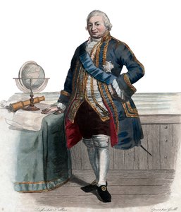 Porträt von Pierre André de Suffren de Saint Tropez, Bailli de Suffren (1729-1788), französischer Admiral