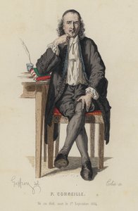 Porträt von Pierre Corneille, französischer Dramatiker von French School