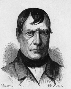 Porträt von Pierre Flourens (1794 - 1867), französischer Physiologe - in „Album der Wissenschaft; berühmte Wissenschaftler; Große Entdeckungen“ 1896 von French School