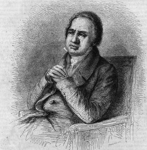 Porträt von Pierre Simon Ballanche (1776-1847), französischer Schriftsteller und Philosoph. Gravur von Bocour in „Le Magasin Picturesque“ von French School