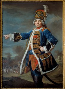 Porträt von Simon Claude de Grassin de Glatigny (? -1776)